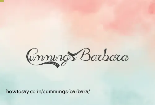 Cummings Barbara