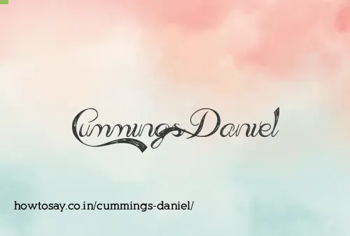 Cummings Daniel