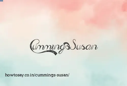 Cummings Susan