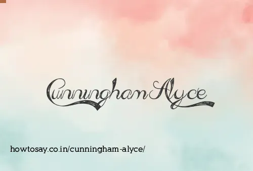 Cunningham Alyce
