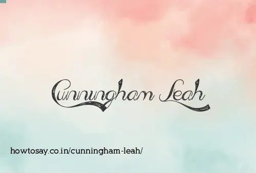 Cunningham Leah