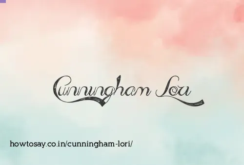 Cunningham Lori