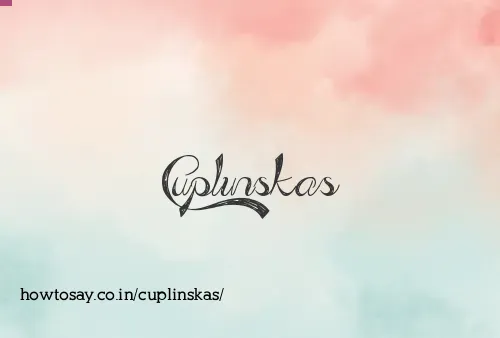 Cuplinskas