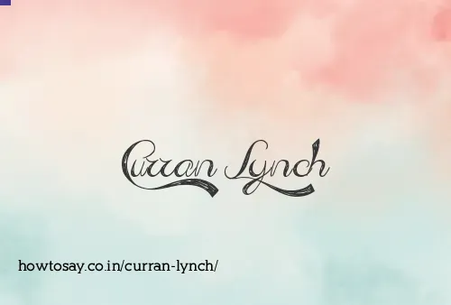 Curran Lynch
