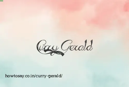 Curry Gerald