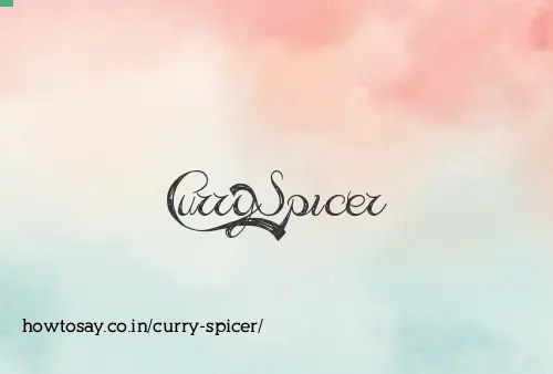 Curry Spicer