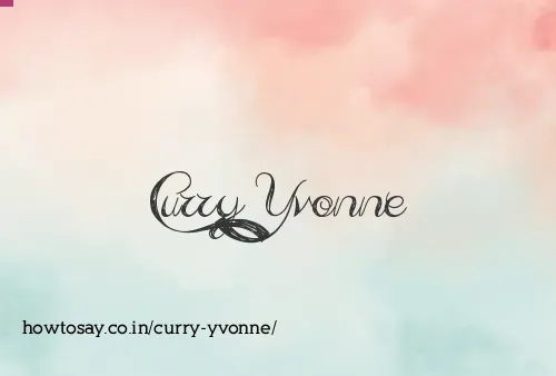 Curry Yvonne