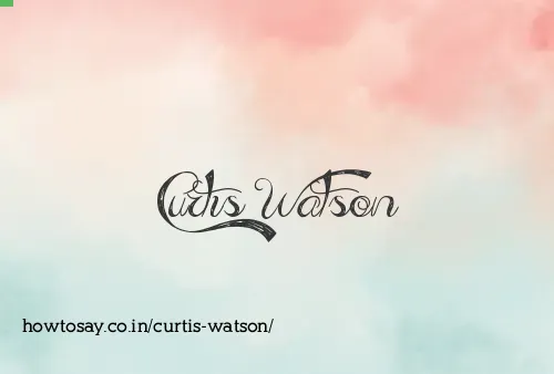 Curtis Watson
