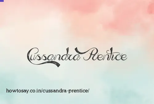 Cussandra Prentice