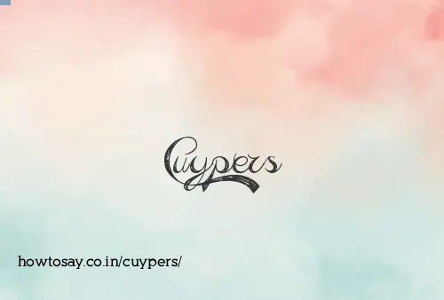 Cuypers