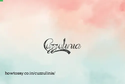 Cuzzulinia