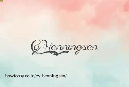 Cy Henningsen