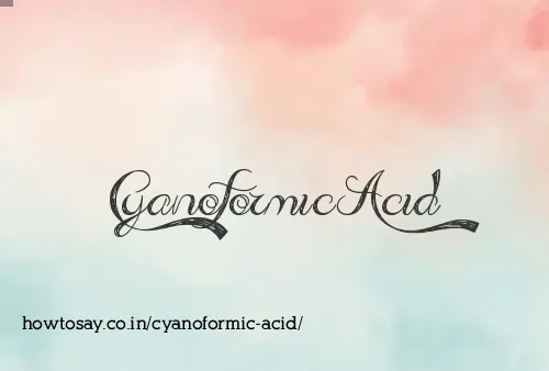 Cyanoformic Acid