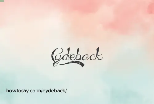 Cydeback
