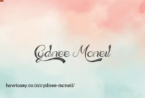Cydnee Mcneil