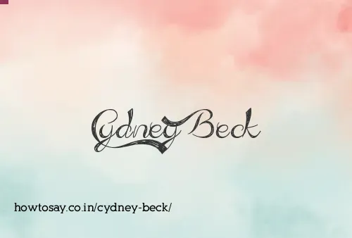 Cydney Beck