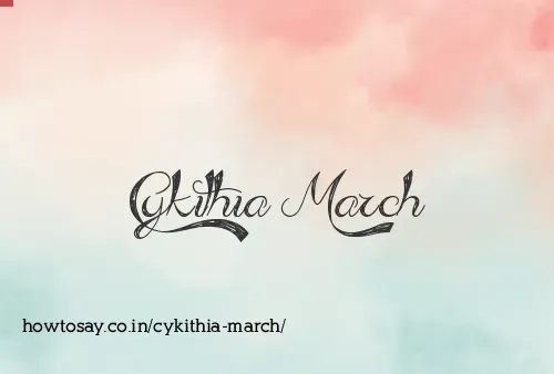 Cykithia March