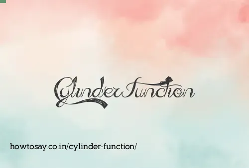 Cylinder Function