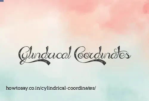 Cylindrical Coordinates