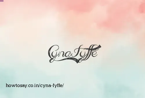 Cyna Fyffe