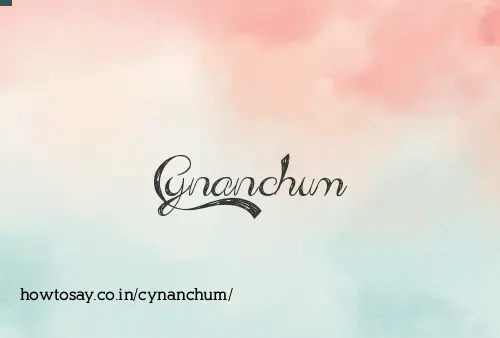 Cynanchum