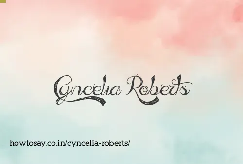 Cyncelia Roberts