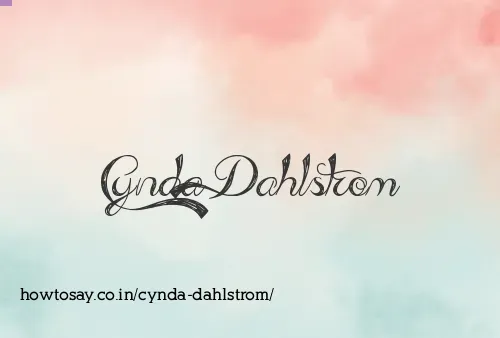 Cynda Dahlstrom