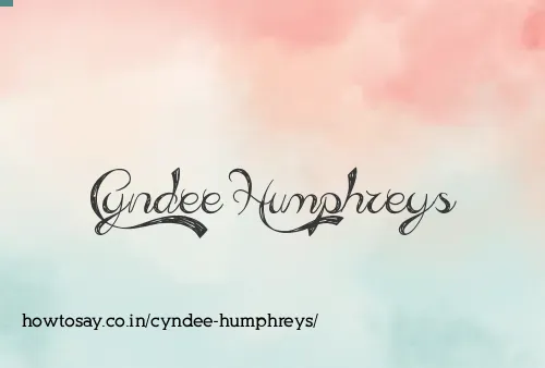 Cyndee Humphreys