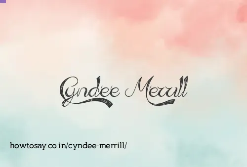 Cyndee Merrill