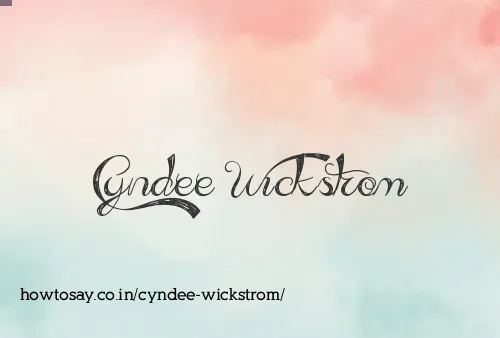 Cyndee Wickstrom