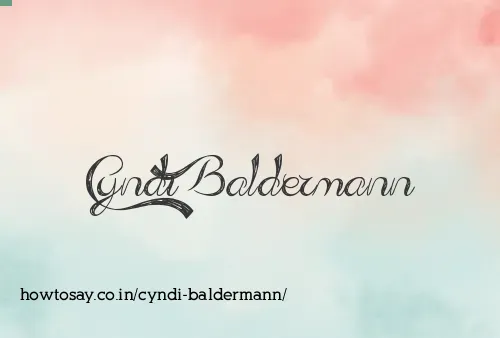 Cyndi Baldermann