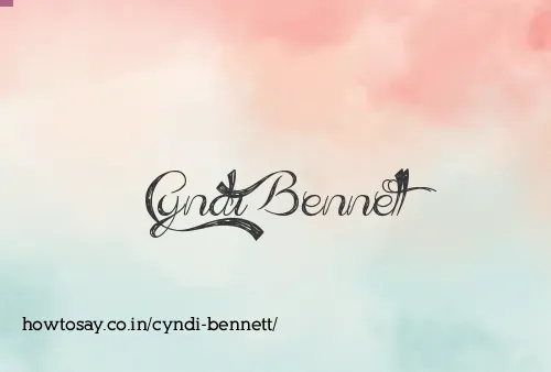 Cyndi Bennett