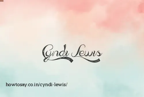 Cyndi Lewis