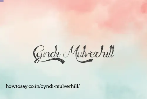 Cyndi Mulverhill