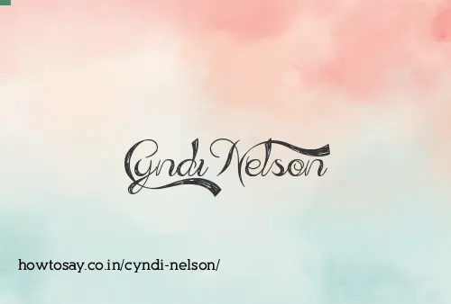 Cyndi Nelson