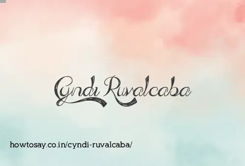 Cyndi Ruvalcaba