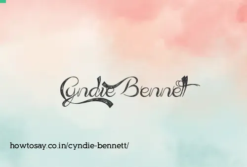 Cyndie Bennett