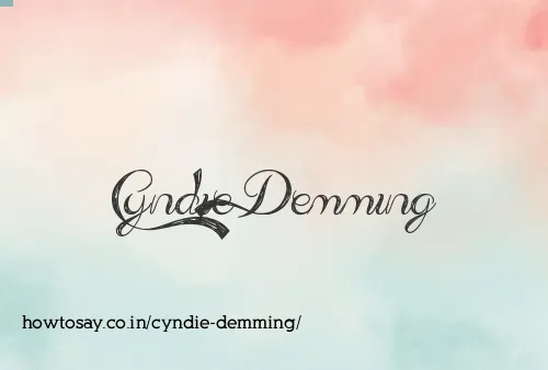 Cyndie Demming