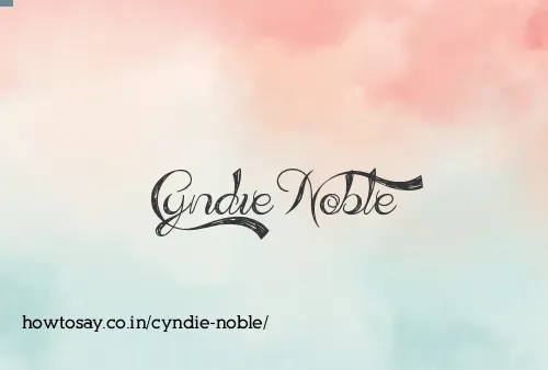 Cyndie Noble