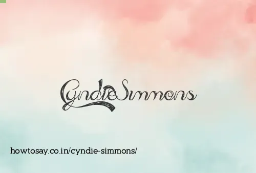 Cyndie Simmons