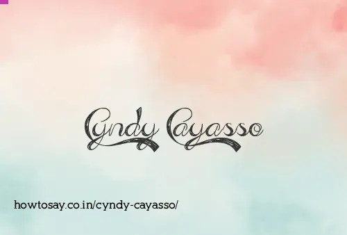 Cyndy Cayasso