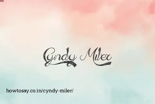 Cyndy Miler