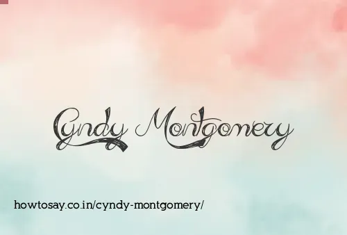 Cyndy Montgomery