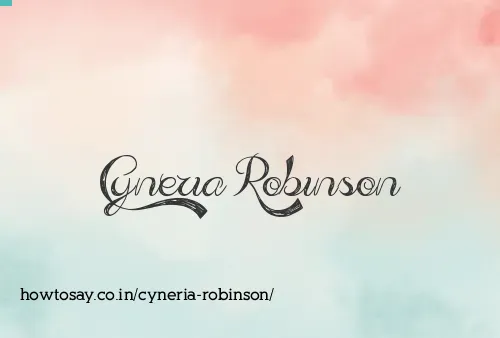 Cyneria Robinson