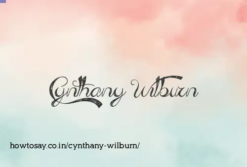 Cynthany Wilburn