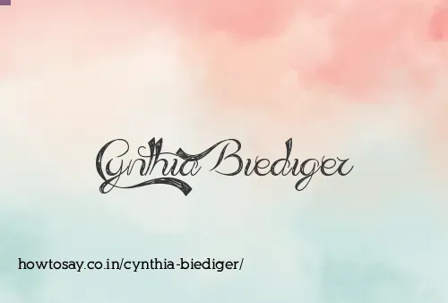 Cynthia Biediger