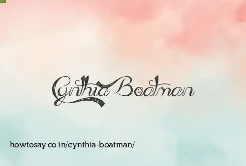 Cynthia Boatman
