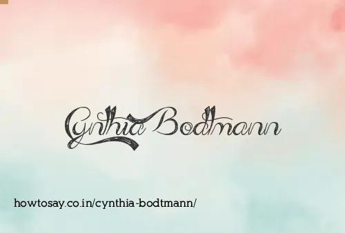 Cynthia Bodtmann