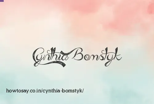 Cynthia Bomstyk