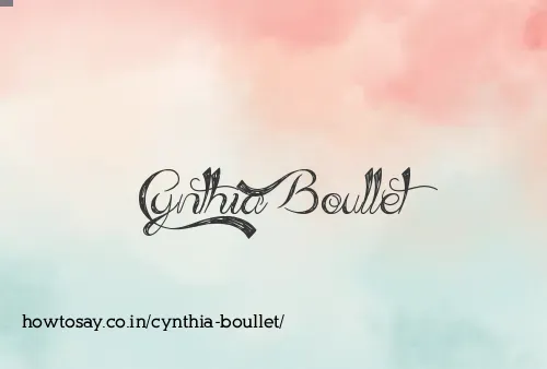 Cynthia Boullet